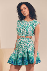 Indy Mini Dress - Valeria Print