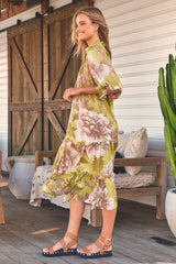 Briana Dress - Mistletoe
