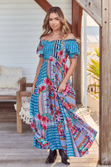 Claudette Maxi Dress - Havana