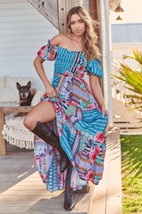 Claudette Maxi Dress - Havana