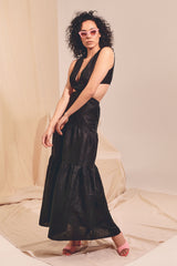 APRIL MAXI Dress - Black