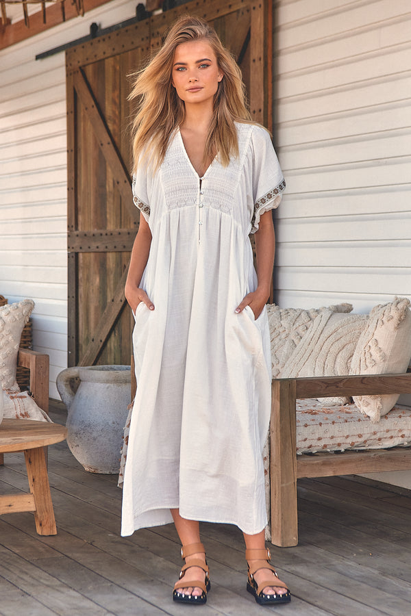Ellie Maxi Dress - White