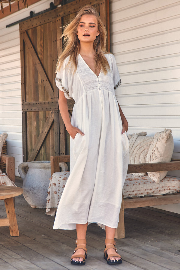 Ellie Maxi Dress - White