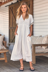 Ellie Maxi Dress - White