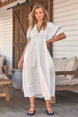 Ellie Maxi Dress - White