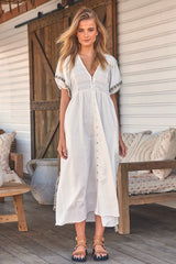 Ellie Maxi Dress - White