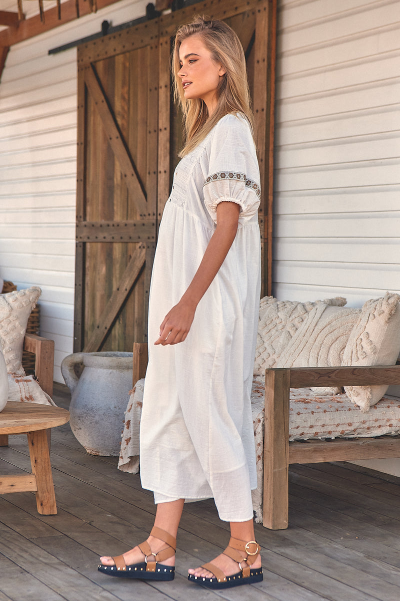 Ellie Maxi Dress - White
