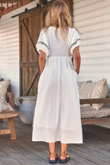 Ellie Maxi Dress - White