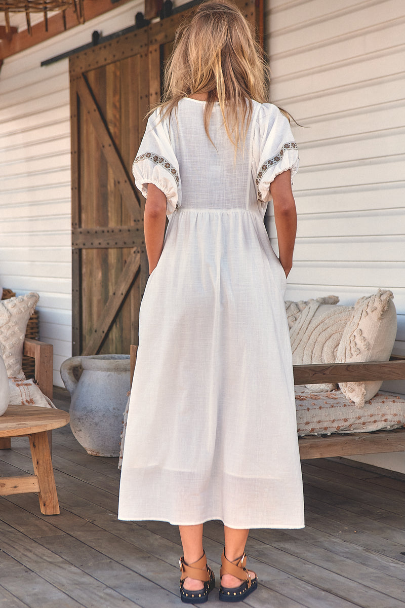 Ellie Maxi Dress - White