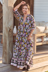 Tillie Maxi Dress - Firefly