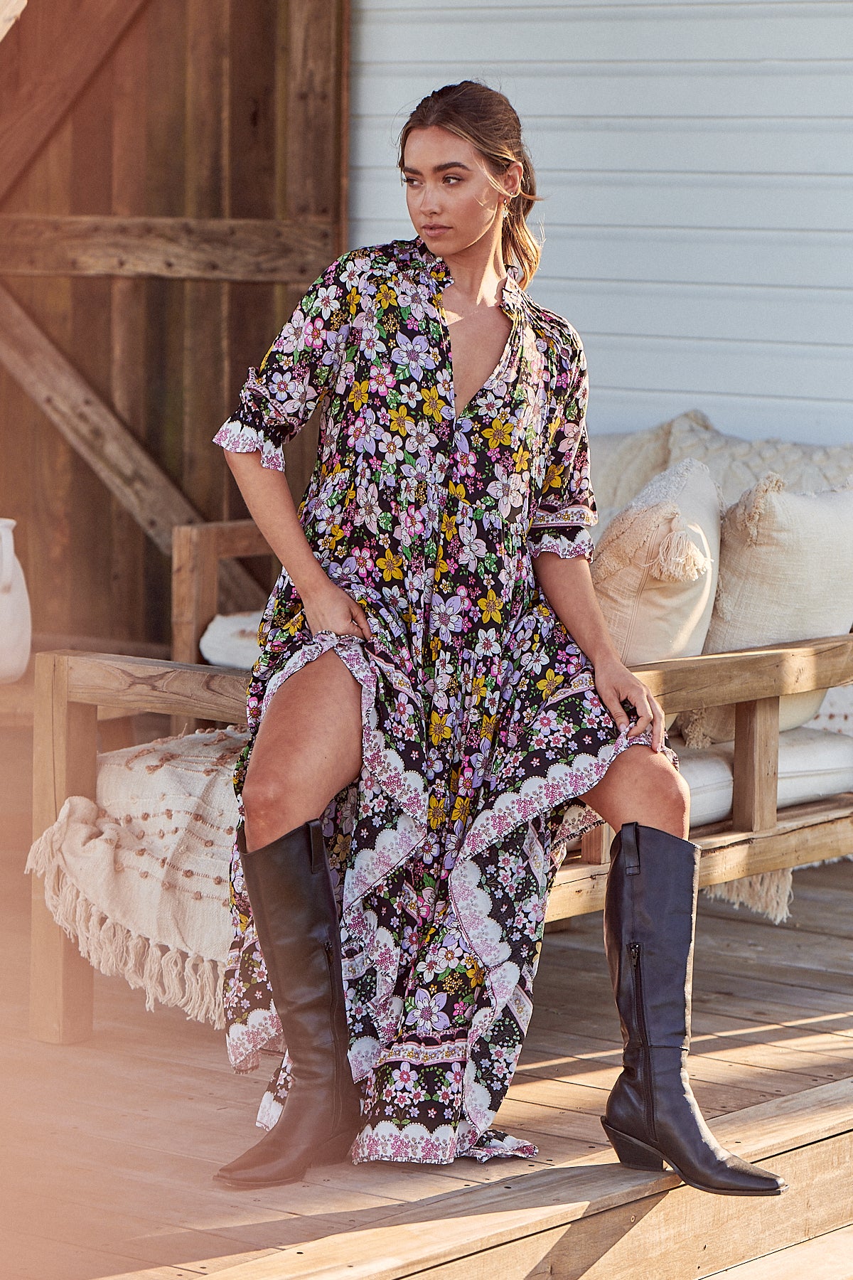 Tillie Maxi Dress - Firefly – Arizonia Rose