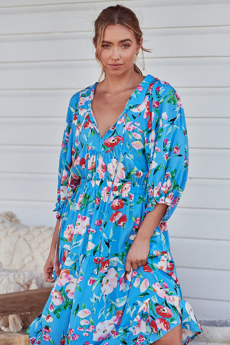 Jasmine Midi Dress - Imagination
