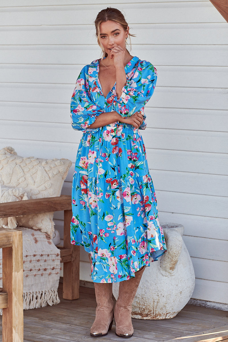 Jasmine Midi Dress - Imagination