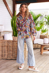 Novella Shirt - Flowers