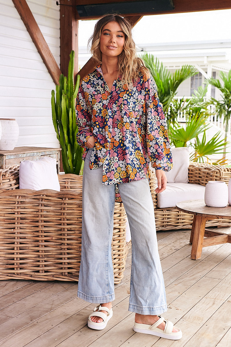 Novella Shirt - Flowers