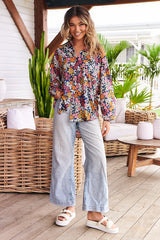 Novella Shirt - Flowers