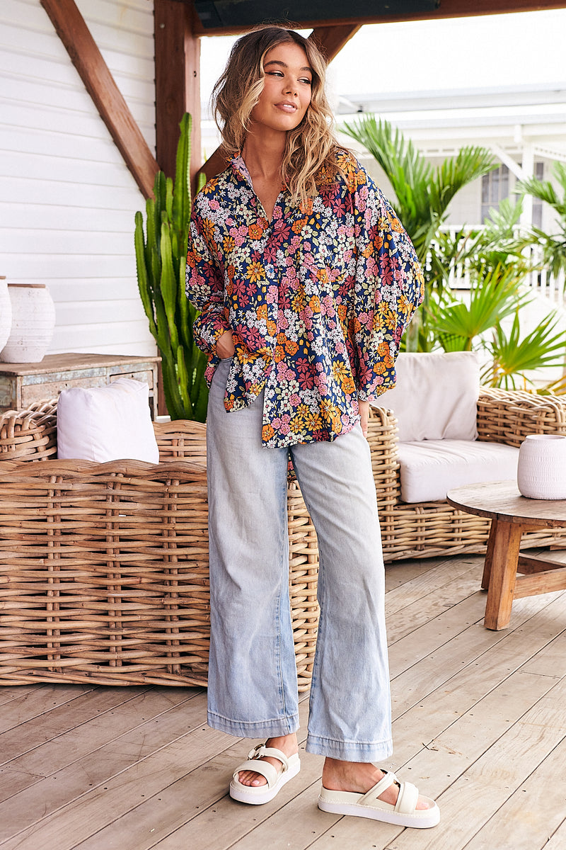 Novella Shirt - Flowers
