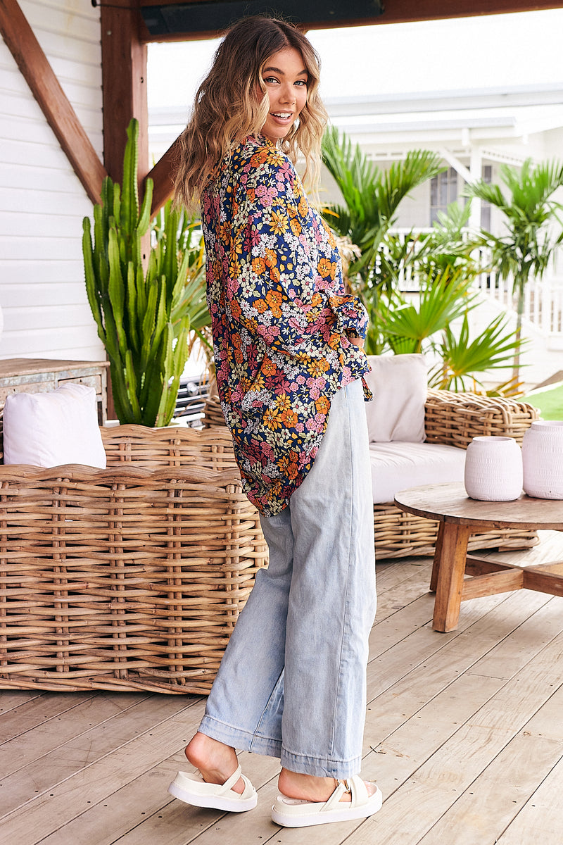 Novella Shirt - Flowers