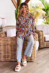 Novella Shirt - Flowers