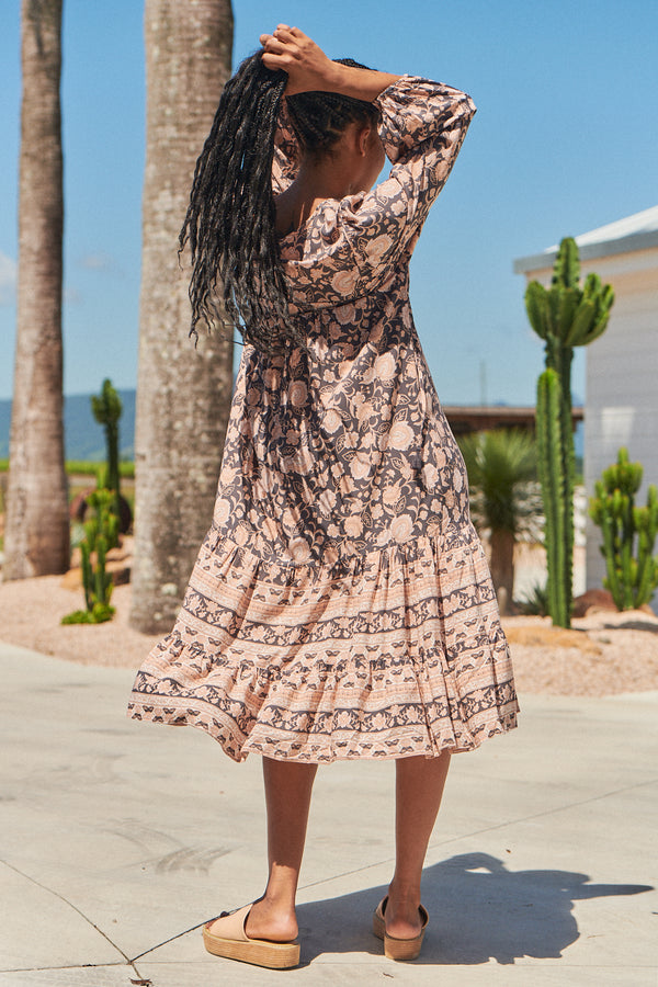 Liliana Midi Dress - Quartz