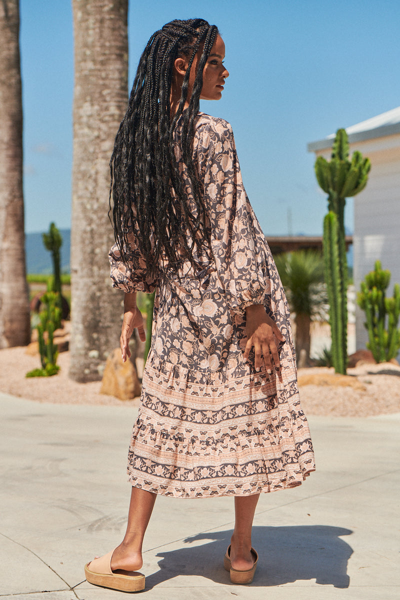 Liliana Midi Dress - Quartz