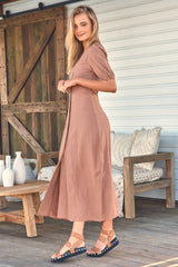 Sunkissed Dress - Cocoa