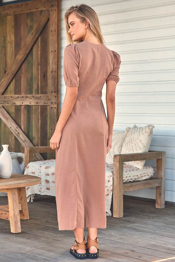 Sunkissed Dress - Cocoa