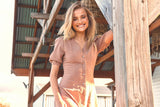 Sunkissed Dress - Cocoa