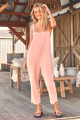 Zandra Jumpsuit - Ballerina Pink