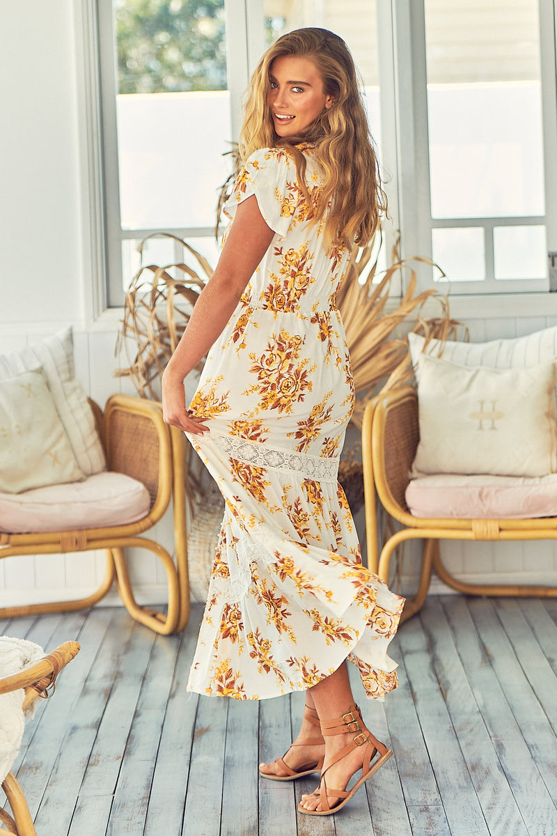 Poppy Maxi -Magnolia
