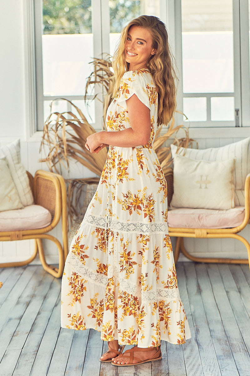 Poppy Maxi -Magnolia