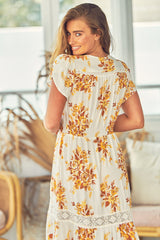 Poppy Maxi -Magnolia