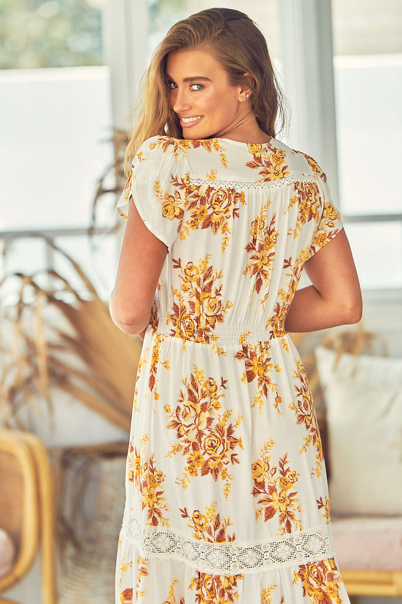 Poppy Maxi -Magnolia