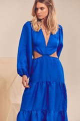 DELILAH MAXI Dress - Cobalt