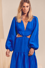 DELILAH MAXI Dress - Cobalt