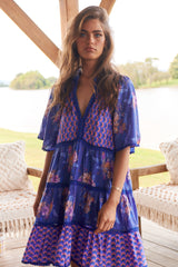 Coco Mini Dress - Indigo Dreams