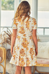 Buttercup Mini Dress - Magnolia