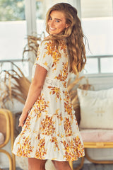 Buttercup Mini Dress - Magnolia