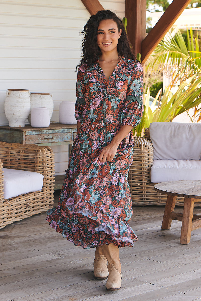 Tae Maxi Dress - Garden of Dreams