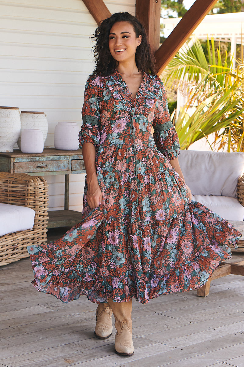 Tae Maxi Dress - Garden of Dreams