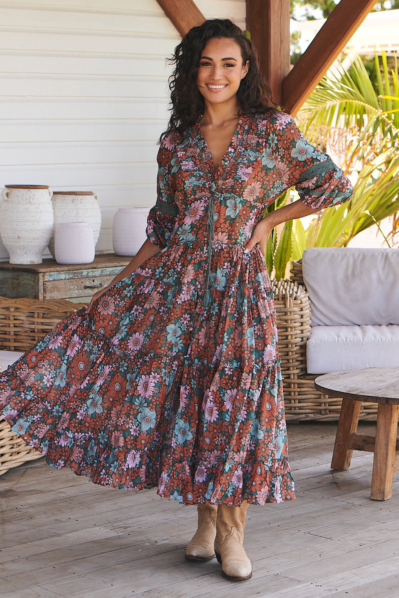 Tae Maxi Dress - Garden of Dreams