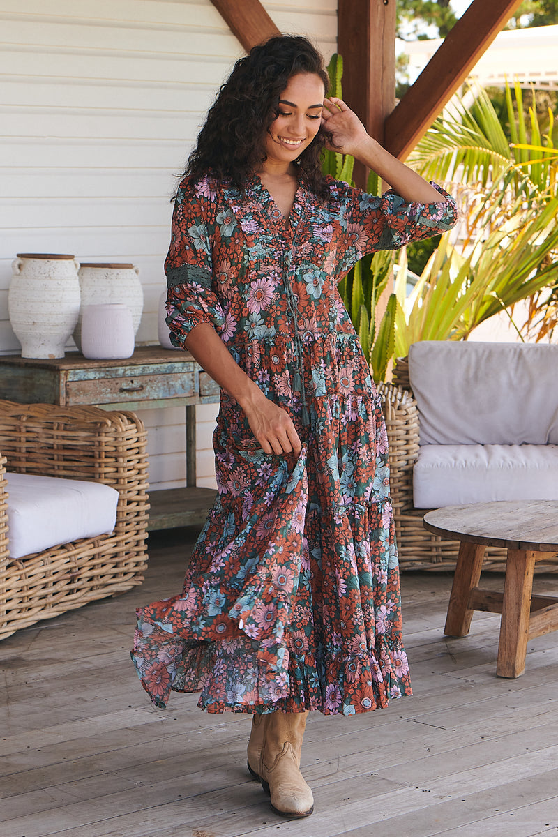 Tae Maxi Dress - Garden of Dreams