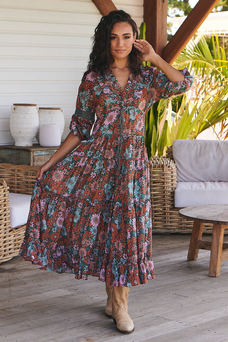 Tae Maxi Dress - Garden of Dreams