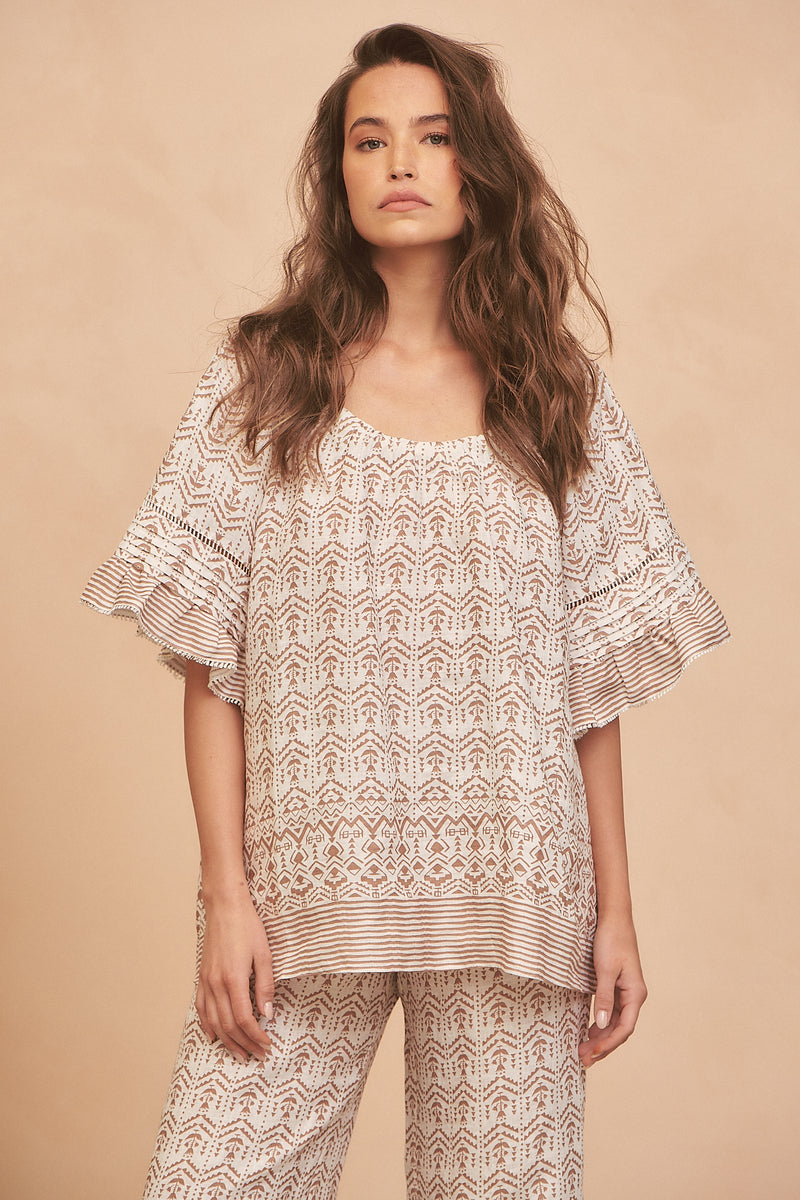 Oman Blouse - Joshua Tree