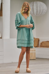 Jones Mini Dress - Sage Quincy