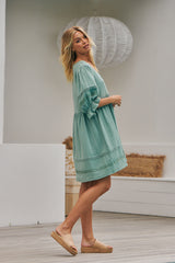 Jones Mini Dress - Sage Quincy