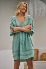 Jones Mini Dress - Sage Quincy