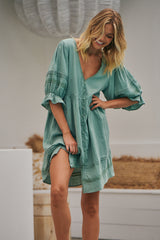 Jones Mini Dress - Sage Quincy