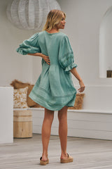 Jones Mini Dress - Sage Quincy
