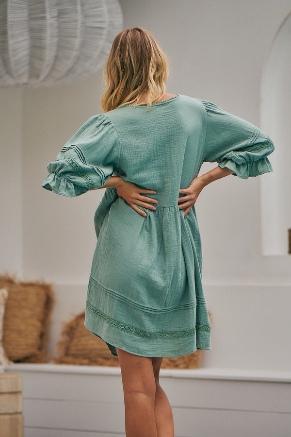 Jones Mini Dress - Sage Quincy